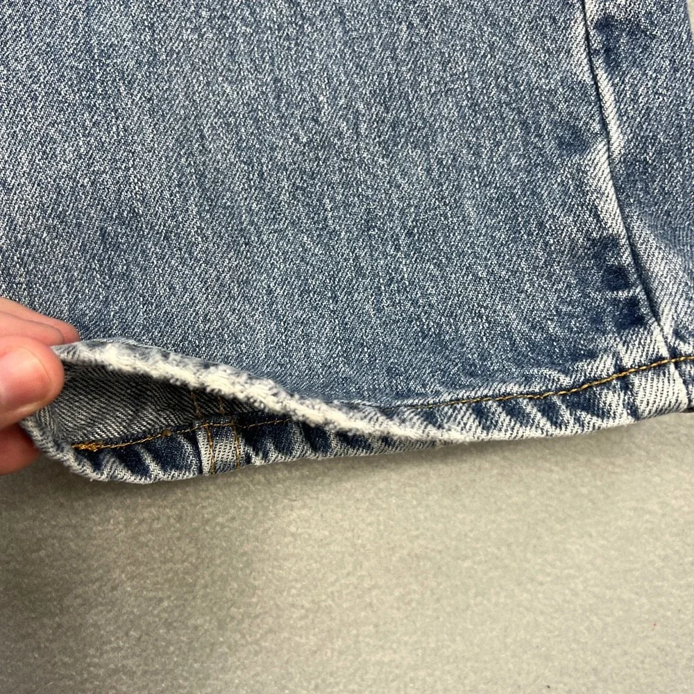 VTG Levis 505 Jeans Mens 36x27 Distressed‎ Straight Fit Blue Denim Y2K 2000s
